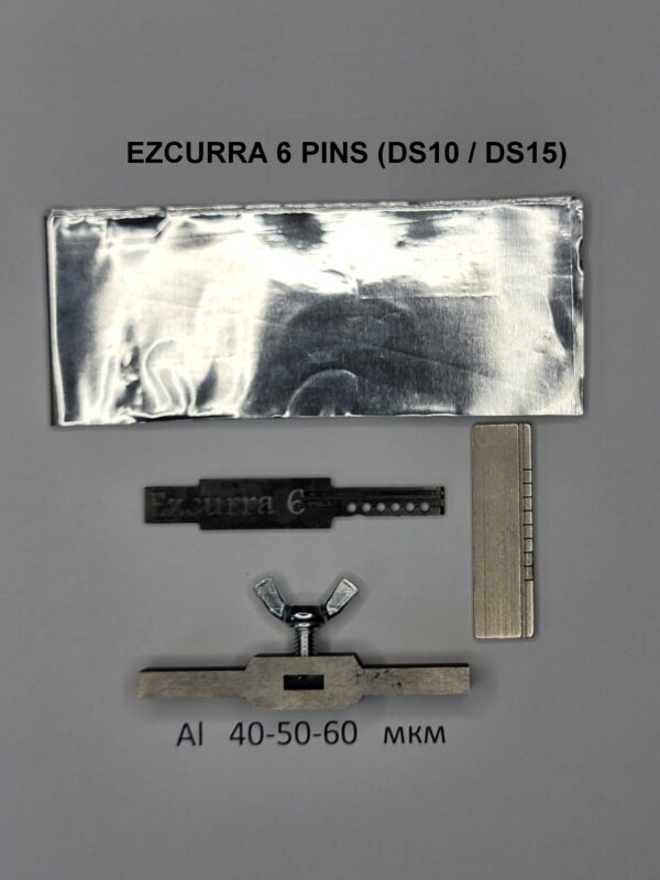 Отмычка самоимпрессия для Ezcurra 6 pins (DS10/DS15)